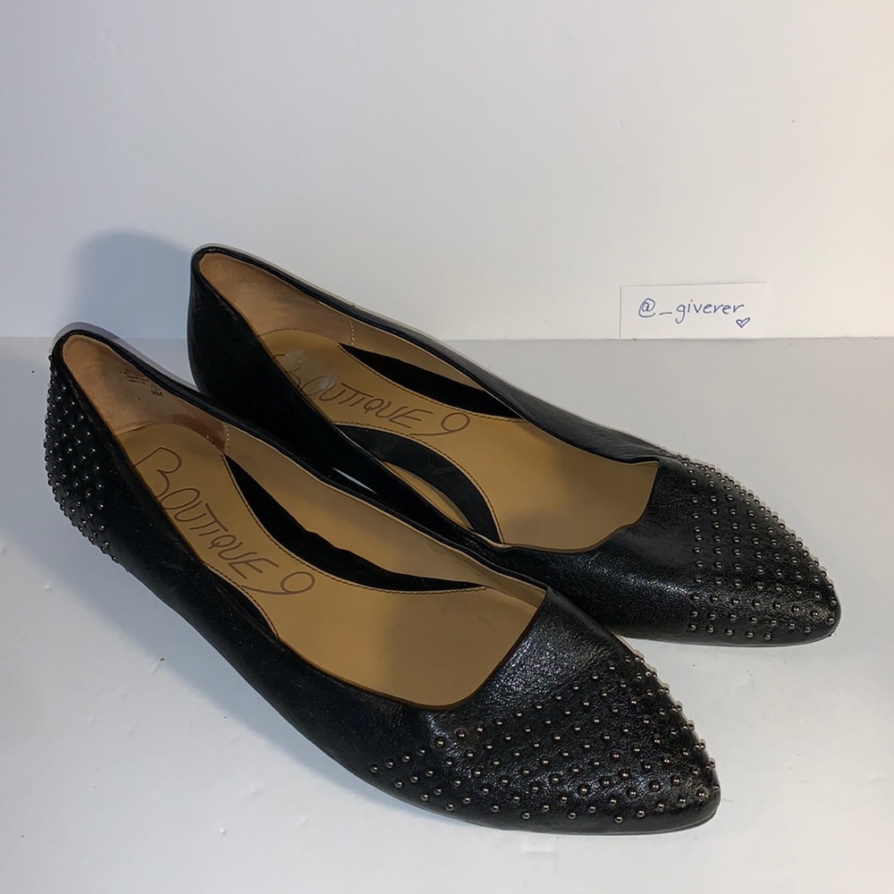 9 Boutique 9 Dorthy Studded Pointed flat